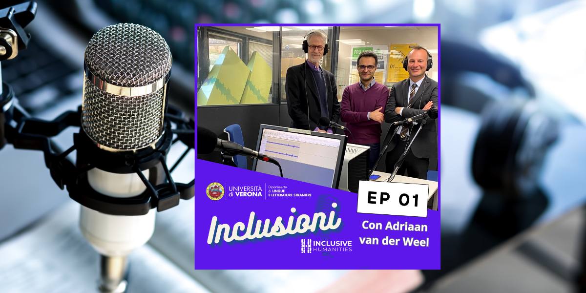 Grafica primo episodio Podcast Inclusioni