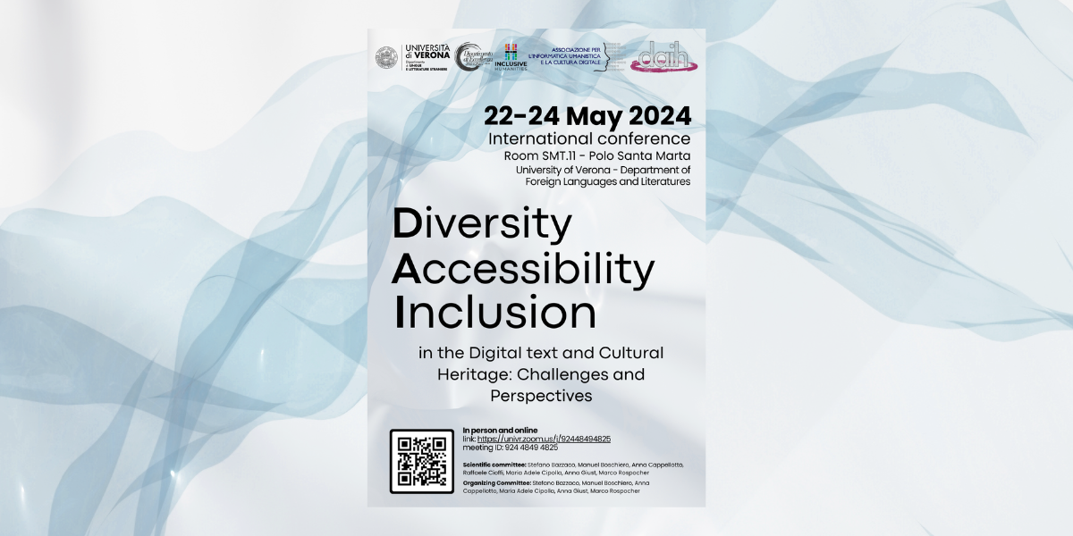 Flyer for the conference Digital Accessibility Inclusion