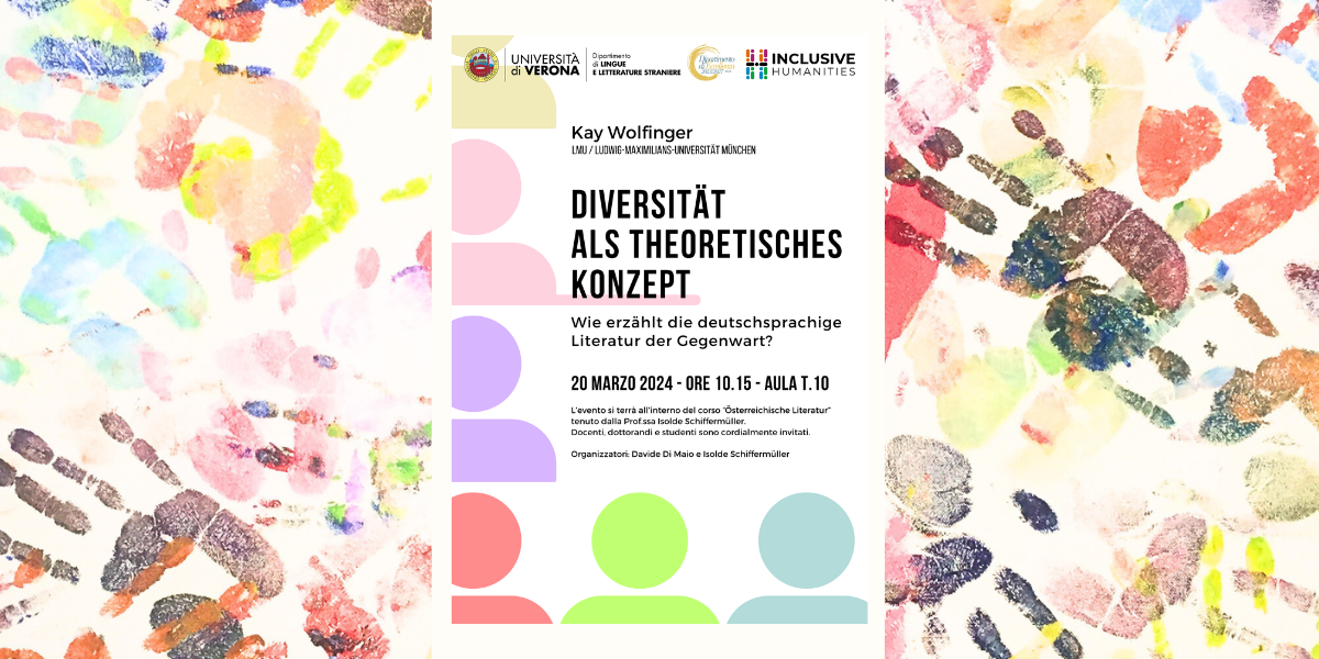 Locandina evento Diversität als theoretisches Konzept. Wie erzählt die deutschsprachige Literatur der Gegenwart?