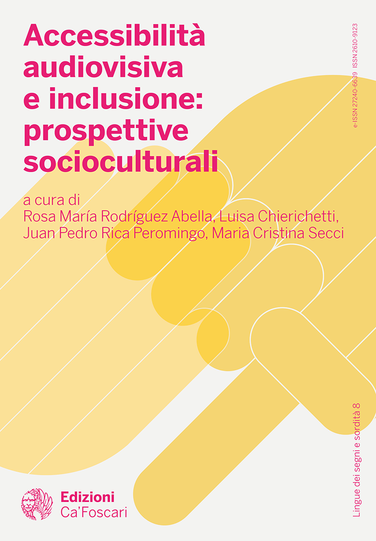 Cover accessibilità audiovisiva