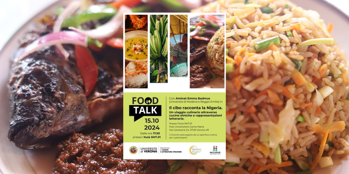 Locandina secondo food talk