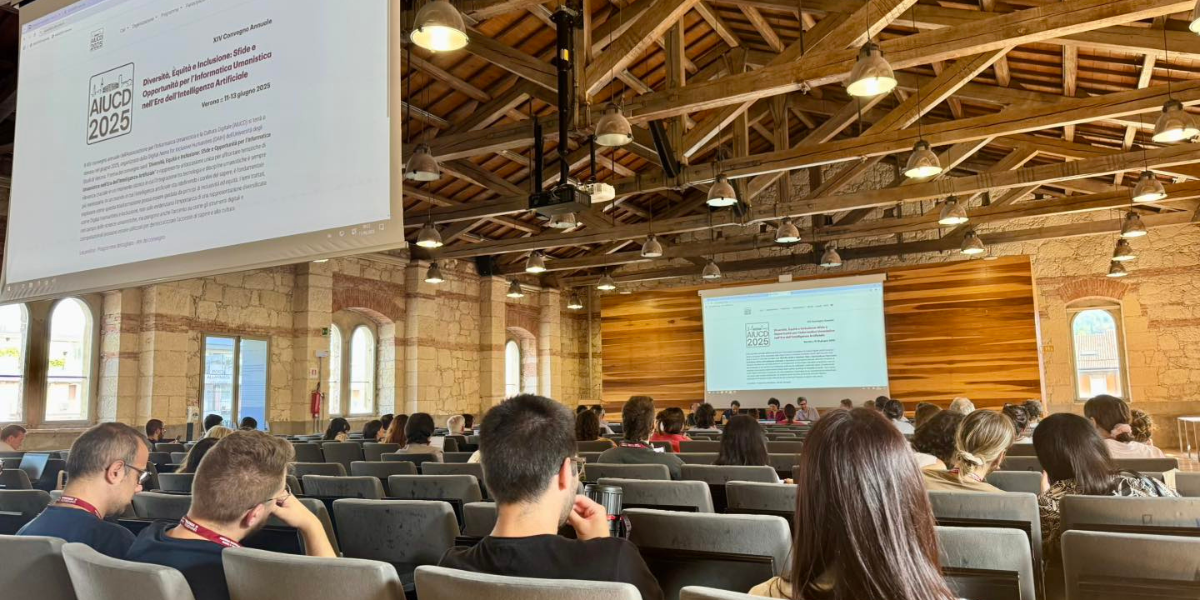 AIUCD 25 in Aula Magna