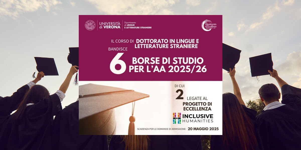 Borse di dottorato per Inclusive Humanities