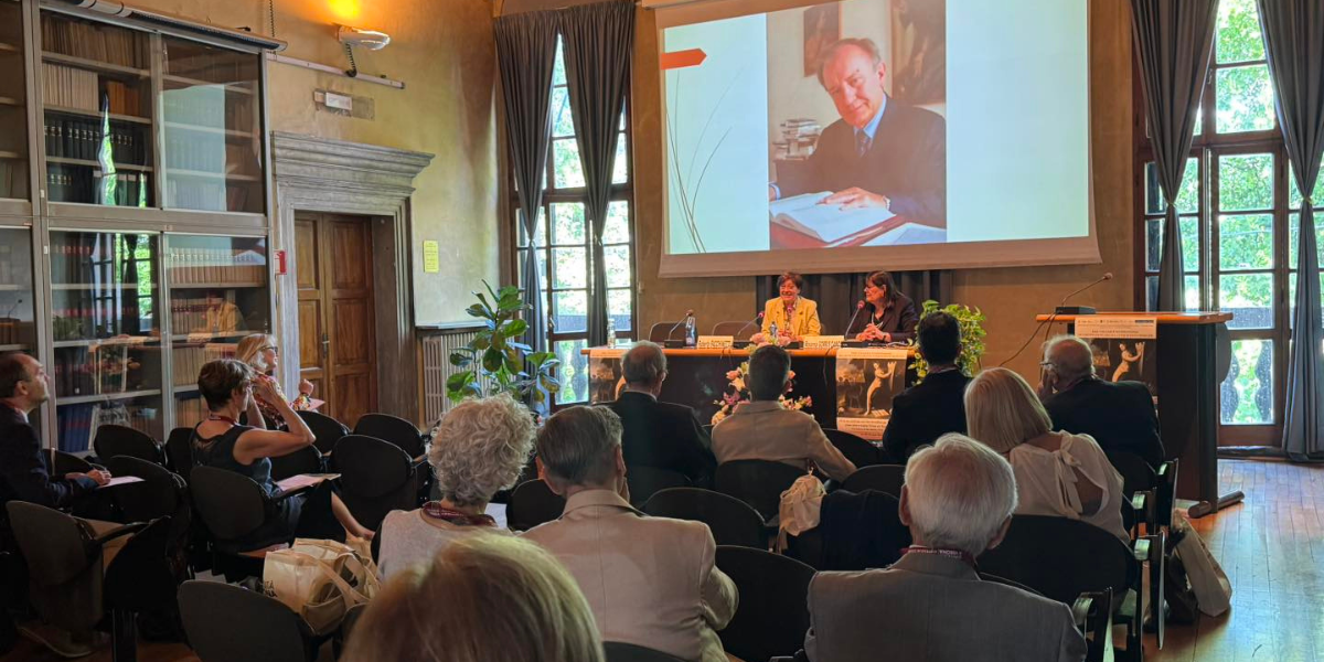Pubblico e cattedra presso il XXII Convegno internazionale